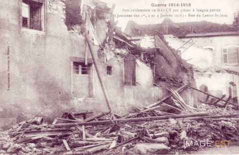 Bombardements des 1er, 2 et janvier 1916 (Nancy)
